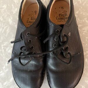 finn comfort 6W (us womens 8.5-9) baden black eco birkenstock like shoes